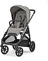 Inglesina Passeggino Aptica - Litio Black - Platinum Grey Passeggini Classici