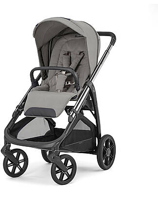 Inglesina Passeggino Aptica - Litio Black - Platinum Grey Passeggini Classici