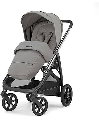 Inglesina Passeggino Aptica - Litio Black - Platinum Grey Passeggini Classici