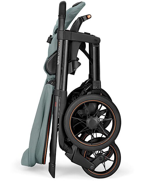 Inglesina Passeggino Aptica XT - Igloo Grey + Telaio Total Black - Adatto a ogni Terreno Passeggini Classici