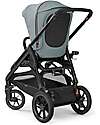 Inglesina Passeggino Aptica XT - Igloo Grey + Telaio Total Black - Adatto a ogni Terreno Passeggini Classici
