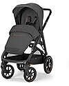 Inglesina Passeggino Aptica XT - Magnet Grey + Telaio Total Black - Adatto a ogni Terreno Passeggini Classici