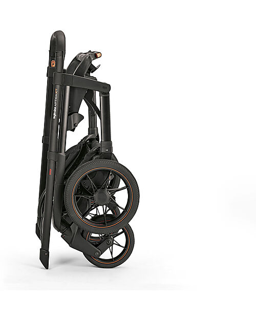 Inglesina Passeggino Aptica XT - Magnet Grey + Telaio Total Black - Adatto a ogni Terreno Passeggini Classici