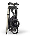 Inglesina Passeggino Electa - Upper Black + Telaio Iridio Black - Ideale per la Città Passeggini Classici
