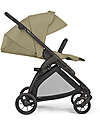 Inglesina Passeggino Electa - Upper Black + Telaio Iridio Black - Ideale per la Città Passeggini Classici