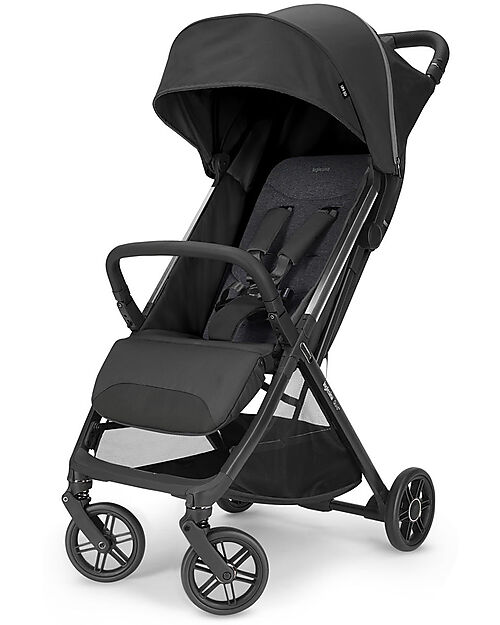 Inglesina Passeggino Leggero Quid 3 - Cosmic Black - Trasportabile in Aereo Passeggini Leggeri