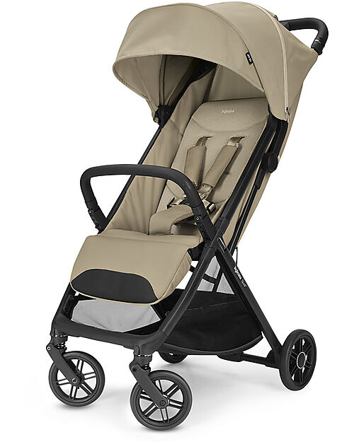 Inglesina Passeggino Leggero Quid 3 - Lunar Beige - Trasportabile in Aereo Passeggini Classici