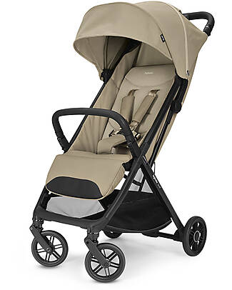 Inglesina Passeggino Leggero Quid 3 - Lunar Beige - Trasportabile in Aereo Passeggini Classici