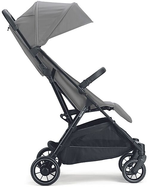 Inglesina Passeggino Now - Nero - Shot Beige - si Chiude da Solo con un Tocco Passeggini Leggeri