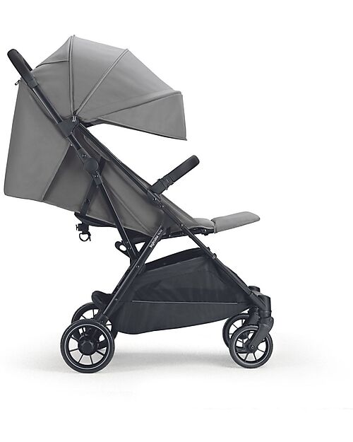 Inglesina Passeggino Now - Nero - Snap Grey - si Chiude da Solo con un Tocco Passeggini Leggeri