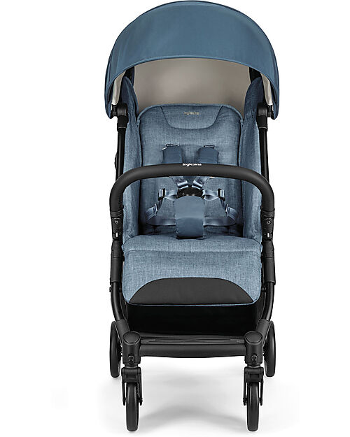 Inglesina Passeggino Quid² - Manta Blue - Ultra Compatto e Extra Leggero Passeggini Leggeri