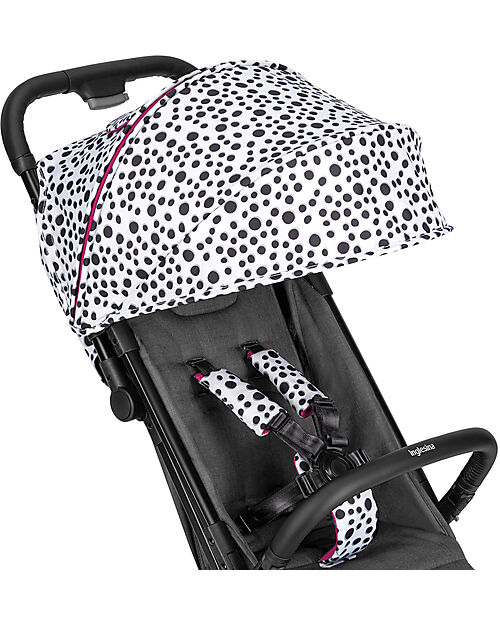Inglesina Passeggino Quid² - Polka Dots White - Ultra Compatto e Extra Leggero Passeggini Leggeri