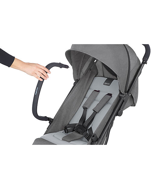 Inglesina Passeggino Sketch Nero - Grey - Versatile per la Massima Praticità Passeggini Leggeri