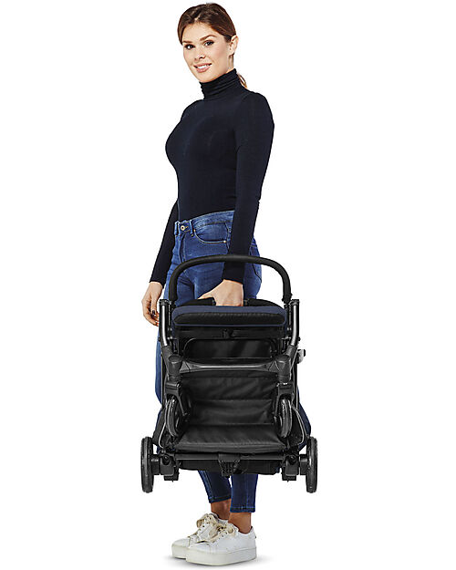 Inglesina Passeggino Sketch Nero - Navy - Versatile per la Massima Praticità Passeggini Leggeri