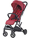 Inglesina Passeggino Sketch Nero - Rosso - Versatile per la Massima Praticità Passeggini Leggeri