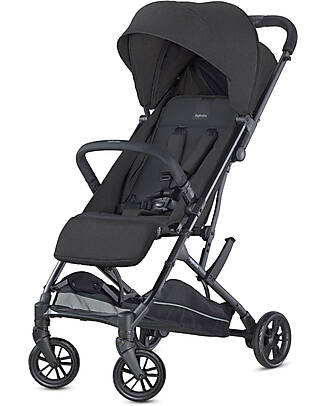 Inglesina Passeggino Sketch Nero - Total Black - Versatile per la Massima Praticità Passeggini Leggeri