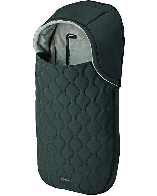 Inglesina Sacco Ovetto e Navicella Invernale - Graphite - 42x77 cm Passeggini Classici