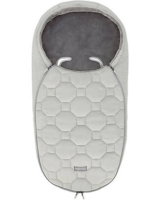 Inglesina Sacco Ovetto e Navicella Invernale - Iceberg Grey - 42x77 cm Sacchi Passeggino