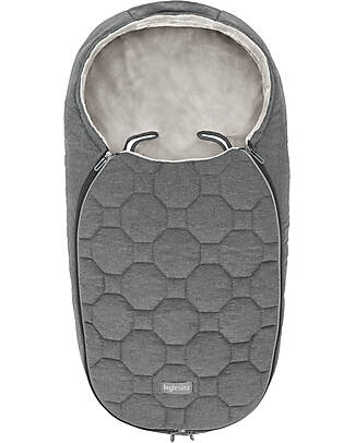 Inglesina Sacco Ovetto e Navicella Invernale - Stone Grey - 42x77 cm Sacchi Passeggino