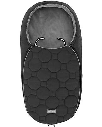 Inglesina Sacco Ovetto e Navicella Invernale - Vulcan Black - 42x77 cm Sacchi Passeggino