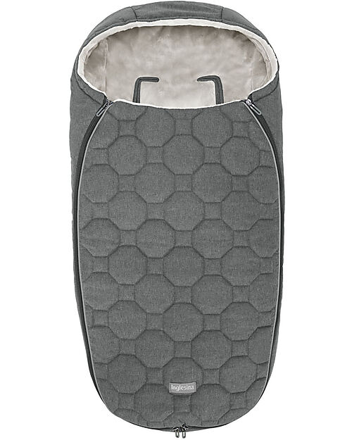 Inglesina Sacco Passeggino Invernale - Stone Grey - 47x95 cm Sacchi Passeggino