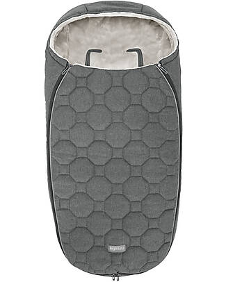 Inglesina Sacco Passeggino Invernale - Stone Grey - 47x95 cm Sacchi Passeggino