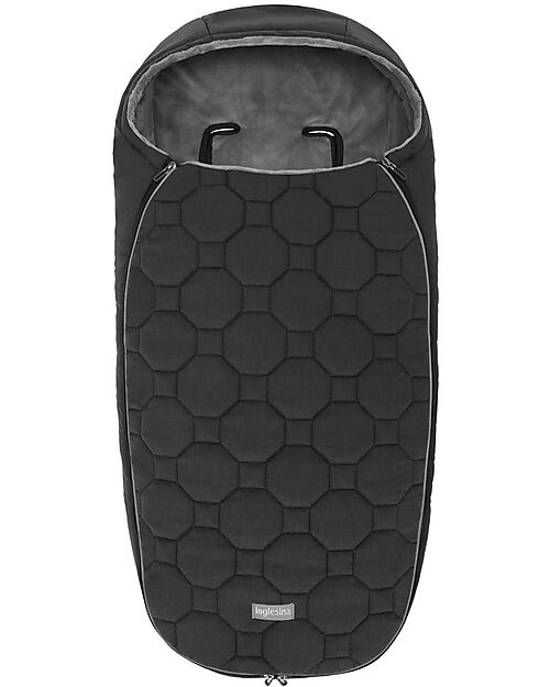 Inglesina Sacco Passeggino Invernale - Vulcan Black - 47x95 cm Sacchi Passeggino