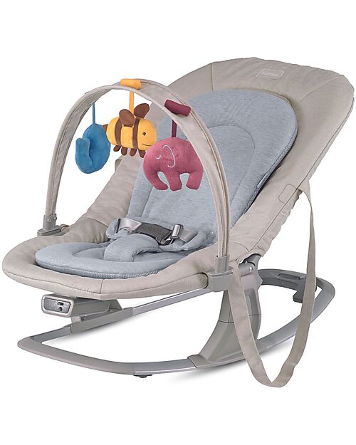 Inglesina Sdraietta Lounge - Butter - con Toy Bar tre Pupazzetti e Music Box tre Melodie Sdraiette_