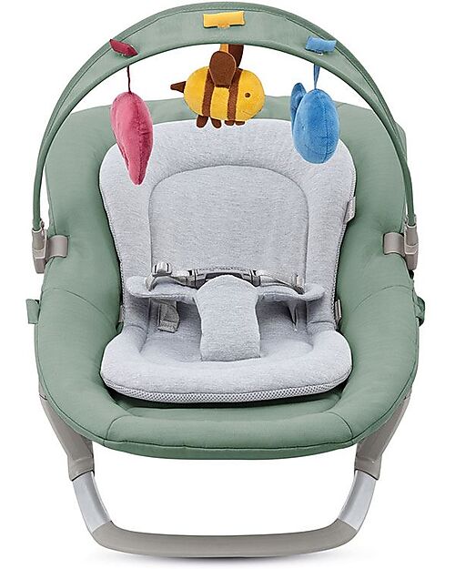 Inglesina Sdraietta Lounge - Mint - con Toy Bar tre Pupazzetti e Music Box tre Melodie Sdraiette_