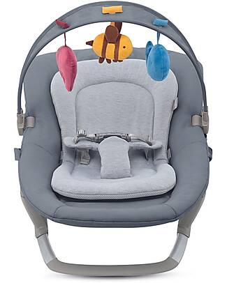 Inglesina Sdraietta Lounge - Sugar - con Toy Bar tre Pupazzetti e Music Box tre Melodie Sdraiette_