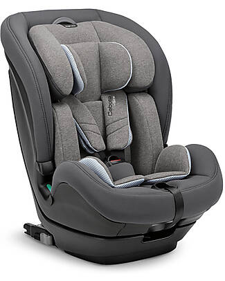 Inglesina Seggiolino Auto Caboto i-Size - Stone Grey - dai 15 Mesi Fino a 12 Anni Seggiolini Auto Gruppo 2/3