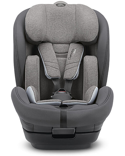 Inglesina Seggiolino Auto Caboto i-Size - Vulcan Black - dai 15 Mesi Fino a 12 Anni Accessori Seggiolini Auto
