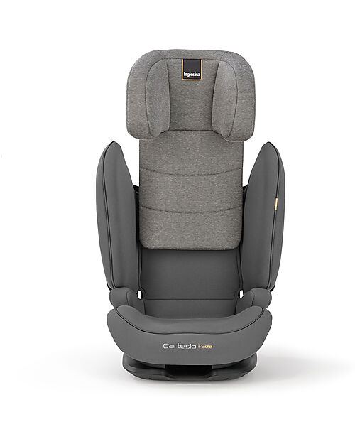 Inglesina Seggiolino Auto Cartesio i-Size - Stone Grey - dai 3 ai 12 Anni Seggiolini Auto Gruppo 2/3