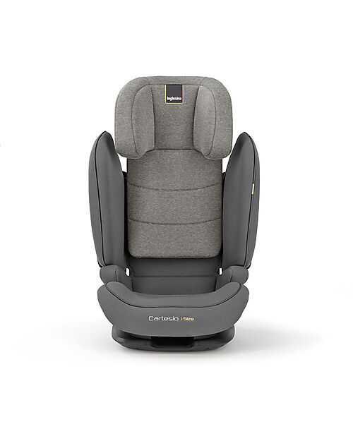 Inglesina Seggiolino Auto Cartesio i-Size - Stone Grey - dai 3 ai 12 Anni Seggiolini Auto Gruppo 2/3