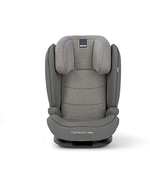 Inglesina Seggiolino Auto Cartesio i-Size - Stone Grey - dai 3 ai 12 Anni Seggiolini Auto Gruppo 2/3