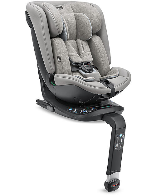 Inglesina Seggiolino Auto Copernico - Moon Grey - dalla nascita fino a 12 Anni Seggiolini Auto Gruppo 1/2/3