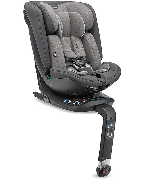 Inglesina Seggiolino Auto Copernico - Stone Grey - dalla nascita fino a 12 Anni Seggiolini Auto Gruppo 1/2/3