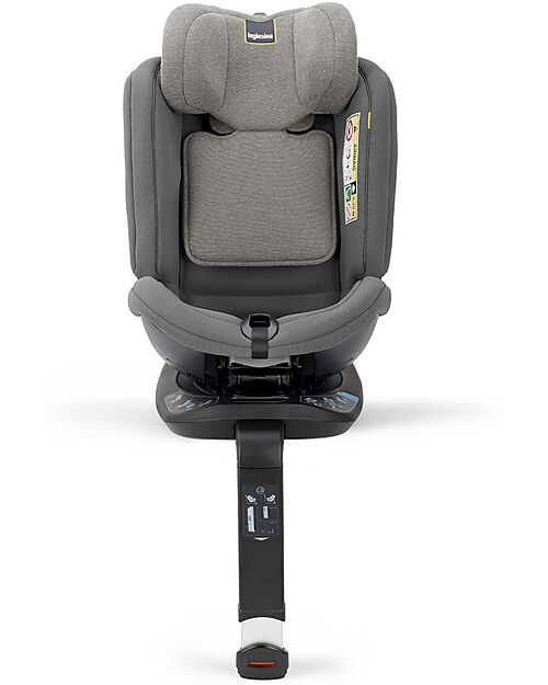 Inglesina Seggiolino Auto Copernico - Stone Grey - dalla nascita Fino ai 12 Anni Seggiolini Auto Gruppo 1/2/3