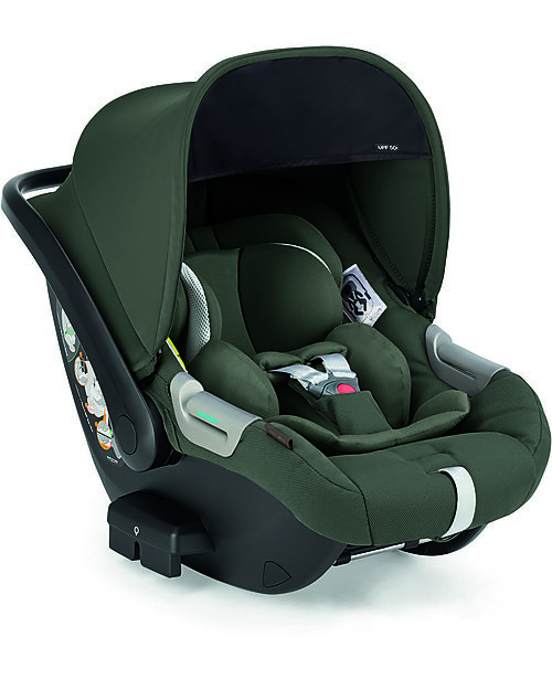 Inglesina Seggiolino Auto Darwin Infant i-Size - Aptica - Ivy Green - dalla Nascita Fino ai 12 Mesi Passeggini Classici