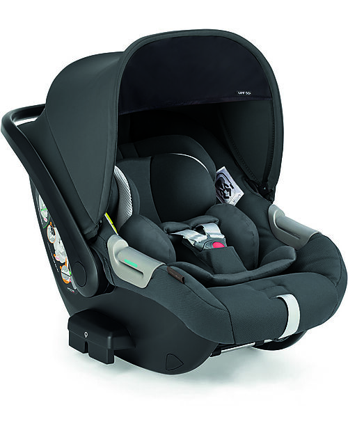 Inglesina Seggiolino Auto Darwin Infant i-Size - Aptica - Marble Grey - dalla Nascita Fino ai 12 Mesi Passeggini Classici