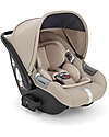 Inglesina Seggiolino Auto Darwin Infant i-Size - Aptica - Pashmina Beige - dalla Nascita Fino ai 12 Mesi Seggiolini Auto Gruppo 0+/1