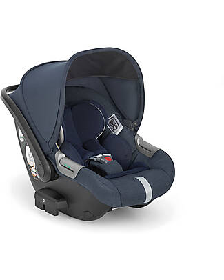 Inglesina Seggiolino Auto Darwin Infant i-Size - Aptica - Resort Blue - dalla Nascita Fino ai 12 Mesi Seggiolini Auto Gruppo 0+/1