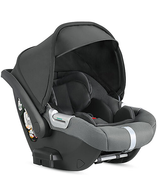 Inglesina Seggiolino Auto Darwin Infant i-Size - Aptica XT - Canyon Grey - dalla Nascita Fino ai 12 Mesi Passeggini Classici