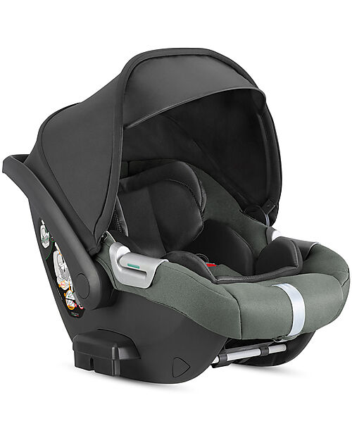 Inglesina Seggiolino Auto Darwin Infant i-Size - Aptica XT - Taiga Green - dalla Nascita Fino ai 12 Mesi Passeggini Classici