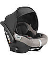 Inglesina Seggiolino Auto Darwin Infant i-Size - Aptica XT - Tundra Beige - dalla Nascita Fino ai 12 Mesi Seggiolini Auto Gruppo 0+/1