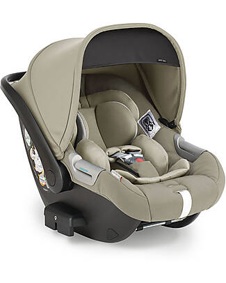 Inglesina Seggiolino Auto Darwin Infant i-Size - Electa - Hangar Beige - dalla Nascita Fino ai 12 Mesi Passeggini Classici