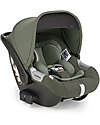 Inglesina Seggiolino Auto Darwin Infant i-Size - Electa - Loft Green - dalla Nascita Fino ai 12 Mesi Passeggini Classici