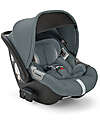 Inglesina Seggiolino Auto Darwin Infant i-Size - Electa - Union Grey - dalla Nascita Fino ai 12 Mesi Seggiolini Auto Gruppo 0+/1