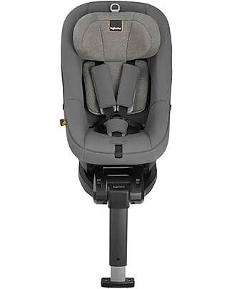 Inglesina Seggiolino Auto Darwin Next Stage i-Size - Stone Grey - dalla Nascita Fino ai 4 Anni Seggiolini Auto Gruppo 0+/1