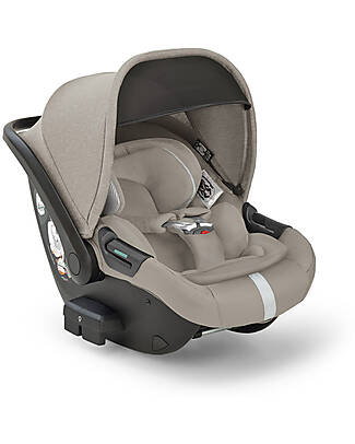 Inglesina Seggiolino Auto Darwin Reclinabile - Battery Beige- dalla nascita fino a 12 mesi Seggiolini Auto Gruppo 0+/1